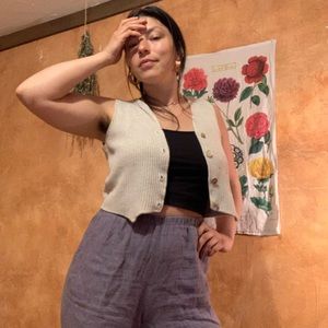 FLAX lavender flares S